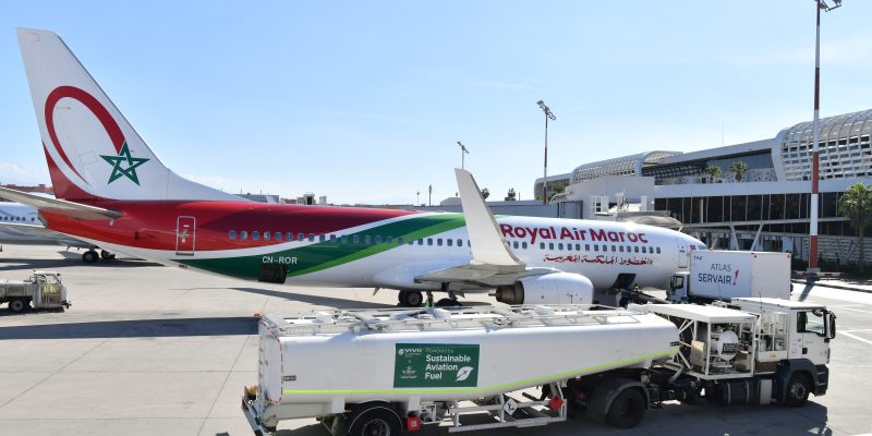 « Vivo Energy Maroc et Royal Air Maroc lancent pour la première fois un vol Maroc-Europe alimenté en carburant durable»  »شركة فيفو إنيرجي المغرب والخطوط الملكية المغربية تطلقان أول رحلة جوية بين المغرب وأوروبا باستخدام وقود مستدام